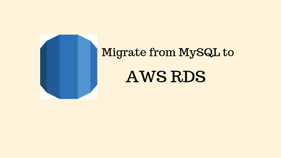Migrate an existing database on MySQL / MariaDB to an already running RDS Instance on the AWS