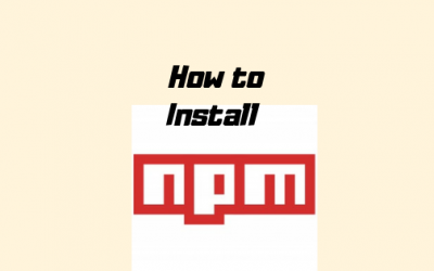 Install npm – Ubuntu